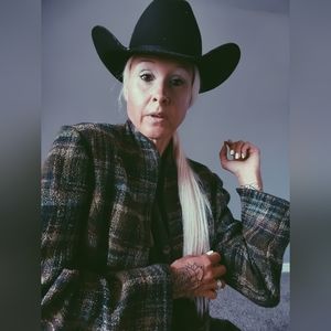 Vintage Plaid Blazer Overcoat